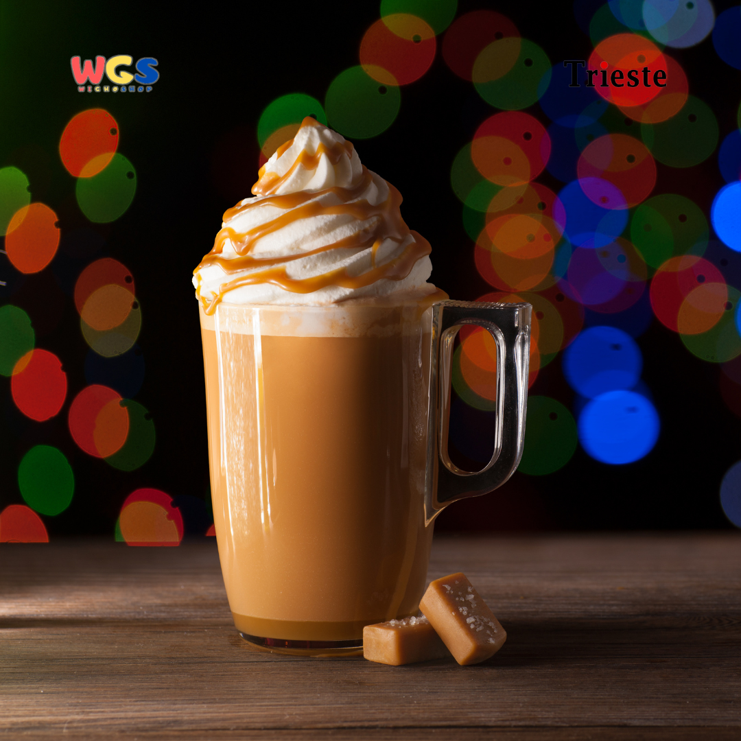 Trieste Syrup Premium Salted Caramel Flavor 650ml – Delicious Salted Caramel Syrup for Drinks