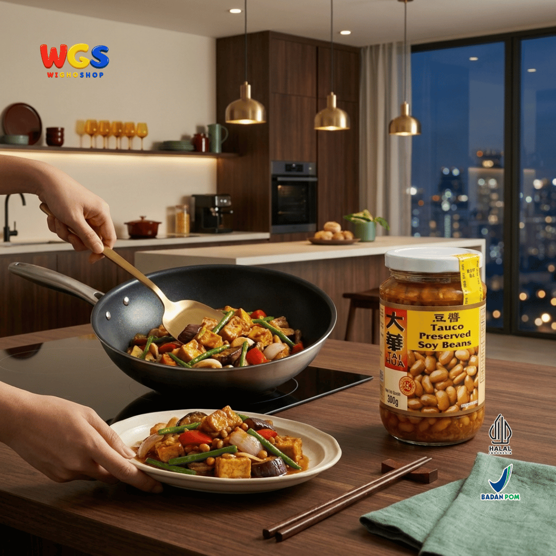 Tai Hua Tauco Preserved Soy Beans 380g - Tauco Kedelai Singapore Bumbu Masak Tumis Ikan Seafood Daging Sayuran Halal