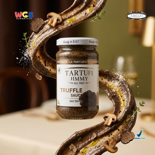 Tartufi Jimmy Con Tartufo Truffle Sauce 180g - Saus Truffle Halus untuk Pasta Risotto