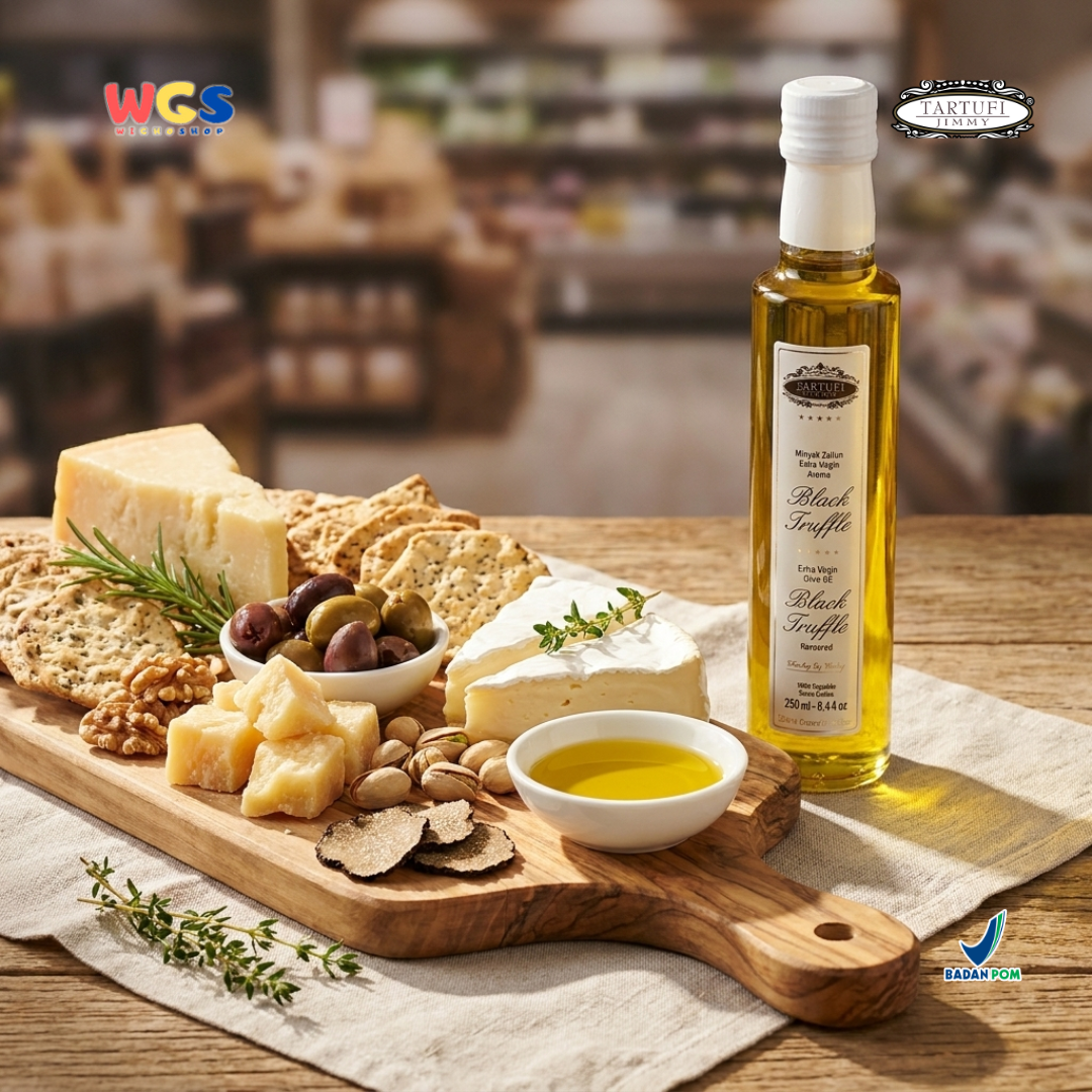 Tartufi Jimmy Extra Virgin Olive Oil Black Truffle Flavor 250ml