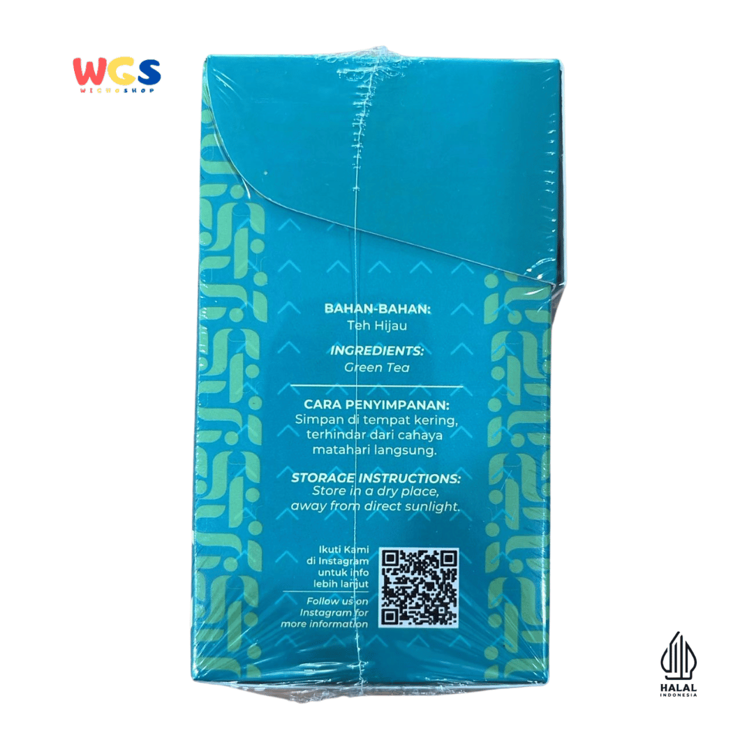 Tea N Tales Gourmet Tea Green Heart 15g (5x3g) – Fresh, Calm Single Origin Green Tea Triangle Tea