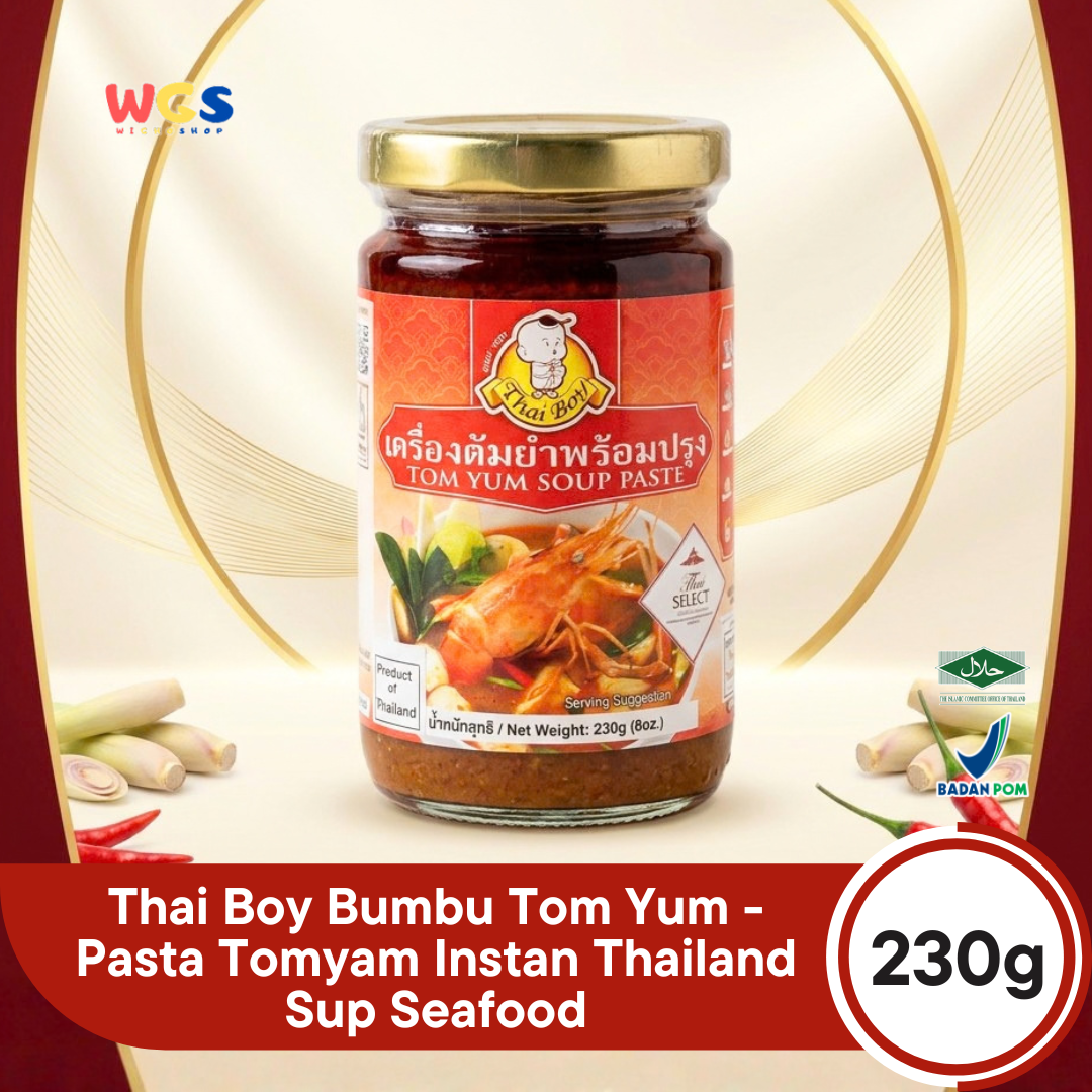 Thai Boy Tom Yum Soup Paste 230 gr - Tom Yum Soup Sauce
