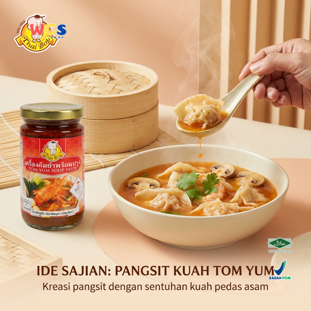 Thai Boy Tom Yum Soup Paste 230 gr - Tom Yum Soup Sauce