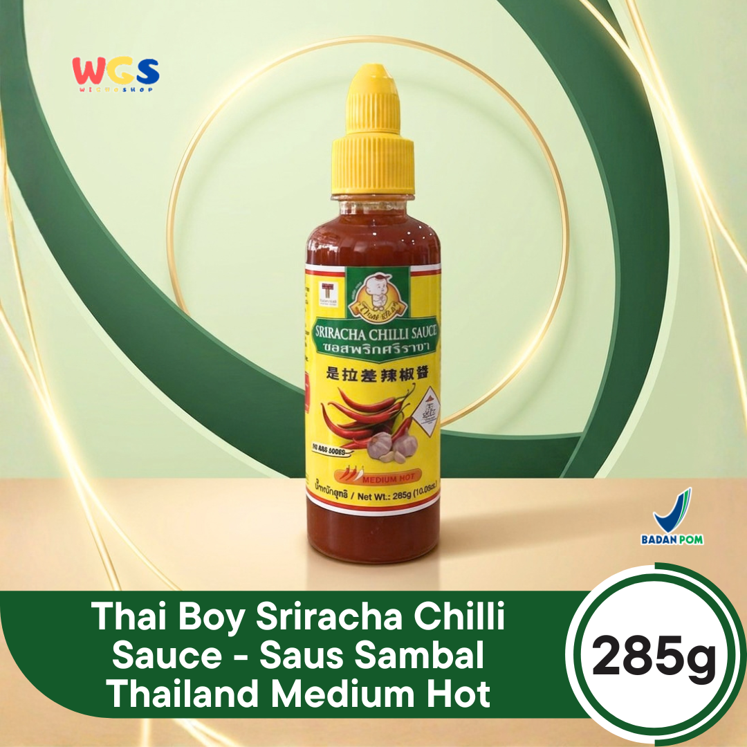 Thai Boy Sriracha Chili Sauce 285g - Original Thai Spicy Chili Sauce