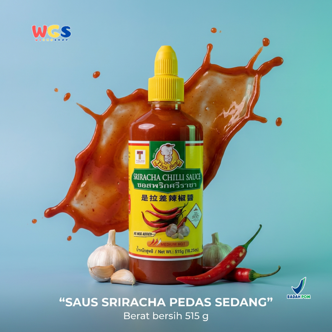 Thai Boy Sriracha Chilli Sauce 515 gr - Thai Sriracha Chili Sauce