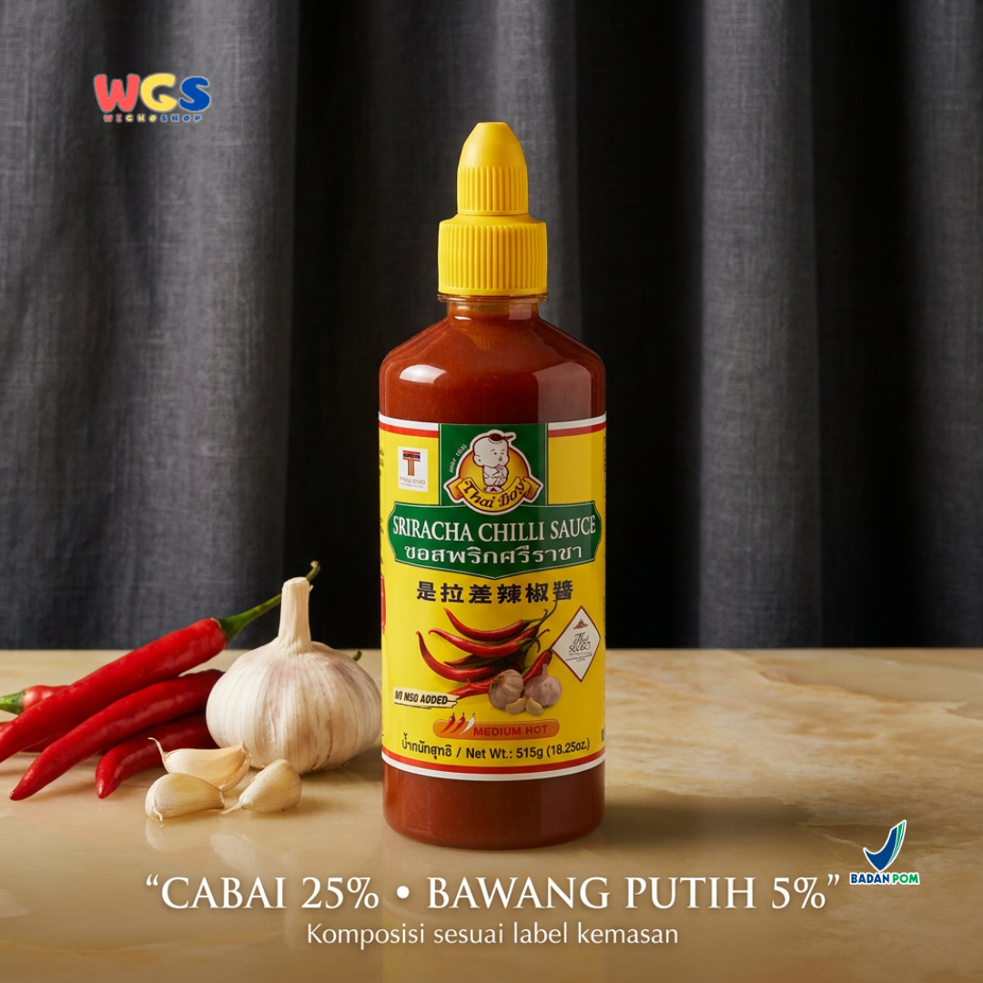 Thai Boy Sriracha Chilli Sauce 515 gr - Thai Sriracha Chili Sauce