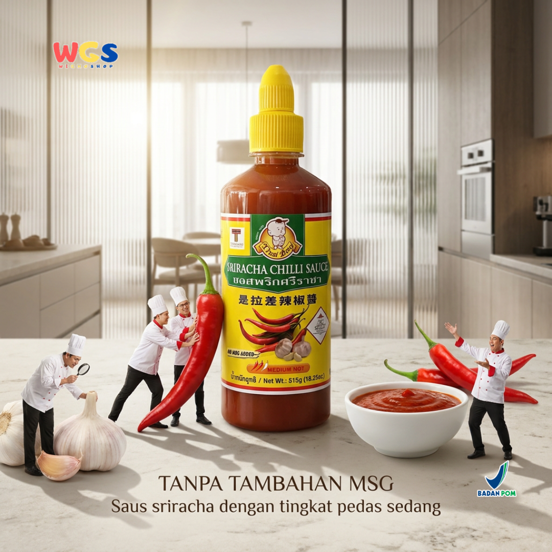 Thai Boy Sriracha Chilli Sauce 515 gr - Thai Sriracha Chili Sauce
