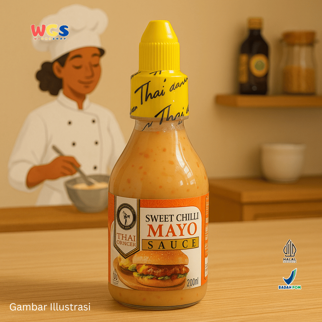 Thai Dancer Sweet Chilli Mayo Sauce 200 ml – Saus Mayo Pedas Manis Serbaguna