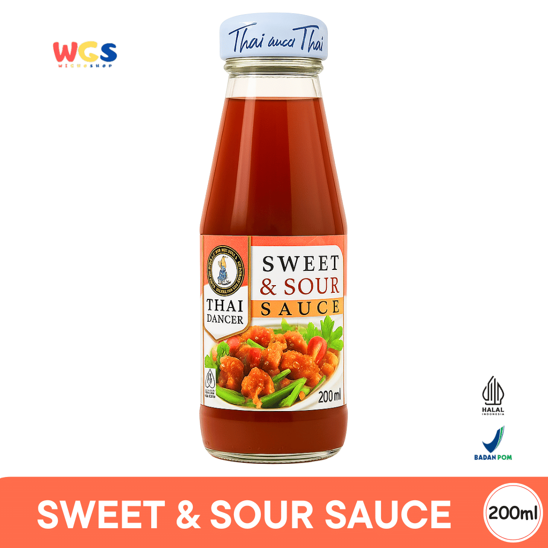 Thai Dancer Sweet & Sour Sauce 200ml – A versatile sweet and sour sauce for Asian dishes and dips