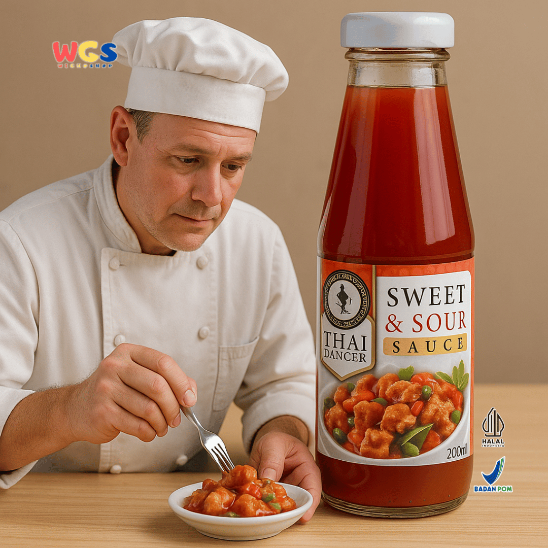 Thai Dancer Sweet & Sour Sauce 200ml – Saus Asam Manis Serbaguna untuk Masakan Asia & Cocolan