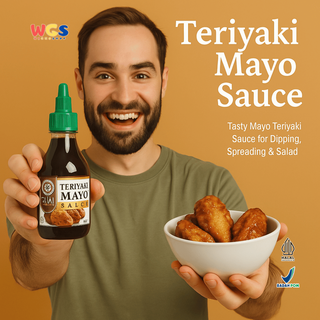Thai Dancer Teriyaki Mayo Sauce 200ml – Saus Mayo Teriyaki Lezat untuk Cocolan, Olesan & Salad