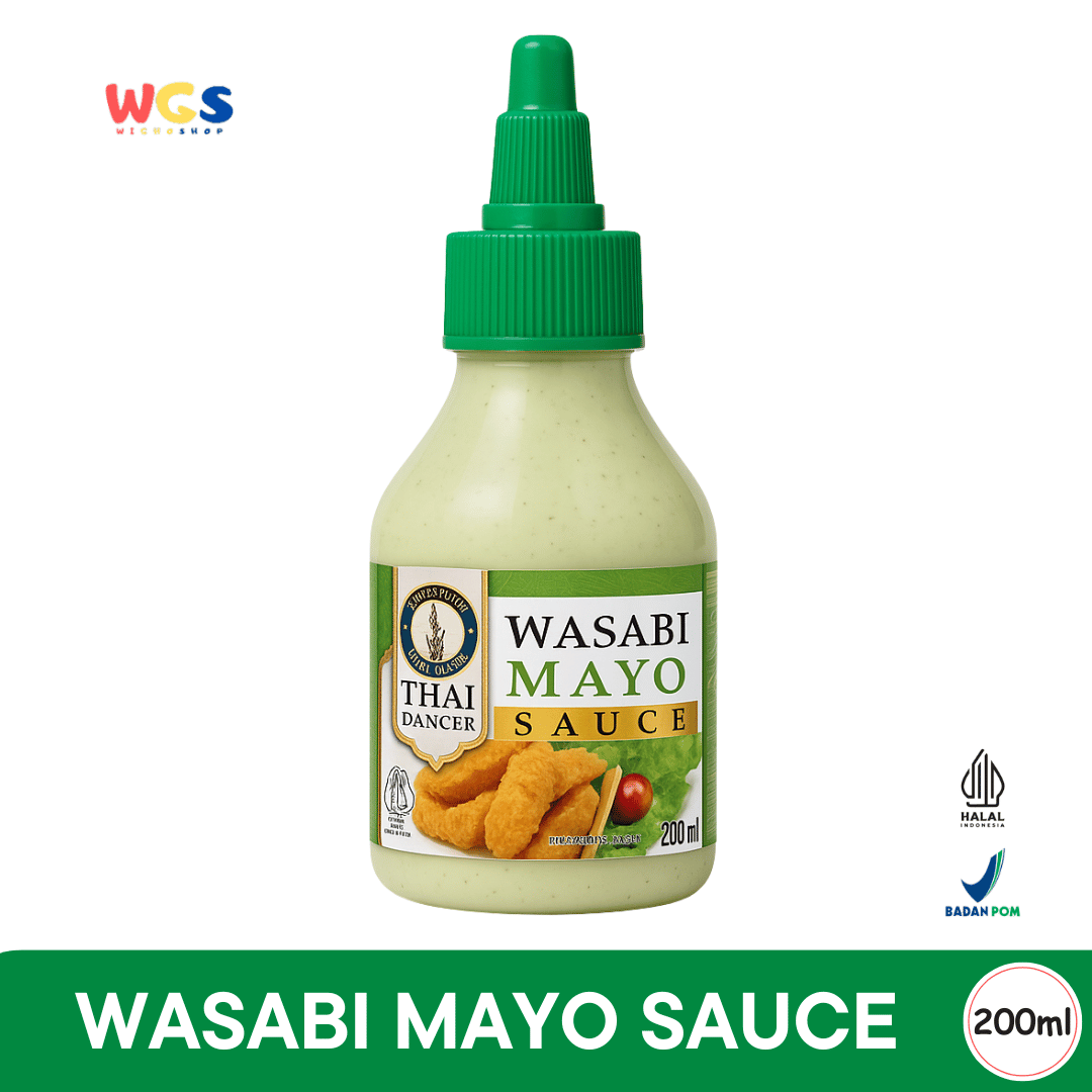 Thai Dancer Wasabi Mayo Sauce 200 ml – Saus Mayo Pedas Wasabi Serbaguna