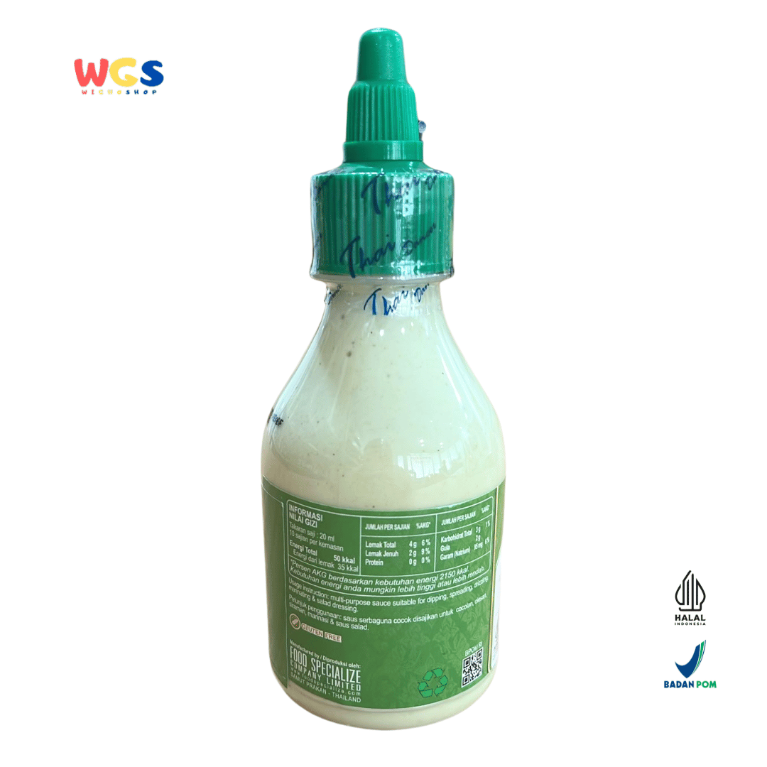 Thai Dancer Wasabi Mayo Sauce 200 ml – Saus Mayo Pedas Wasabi Serbaguna