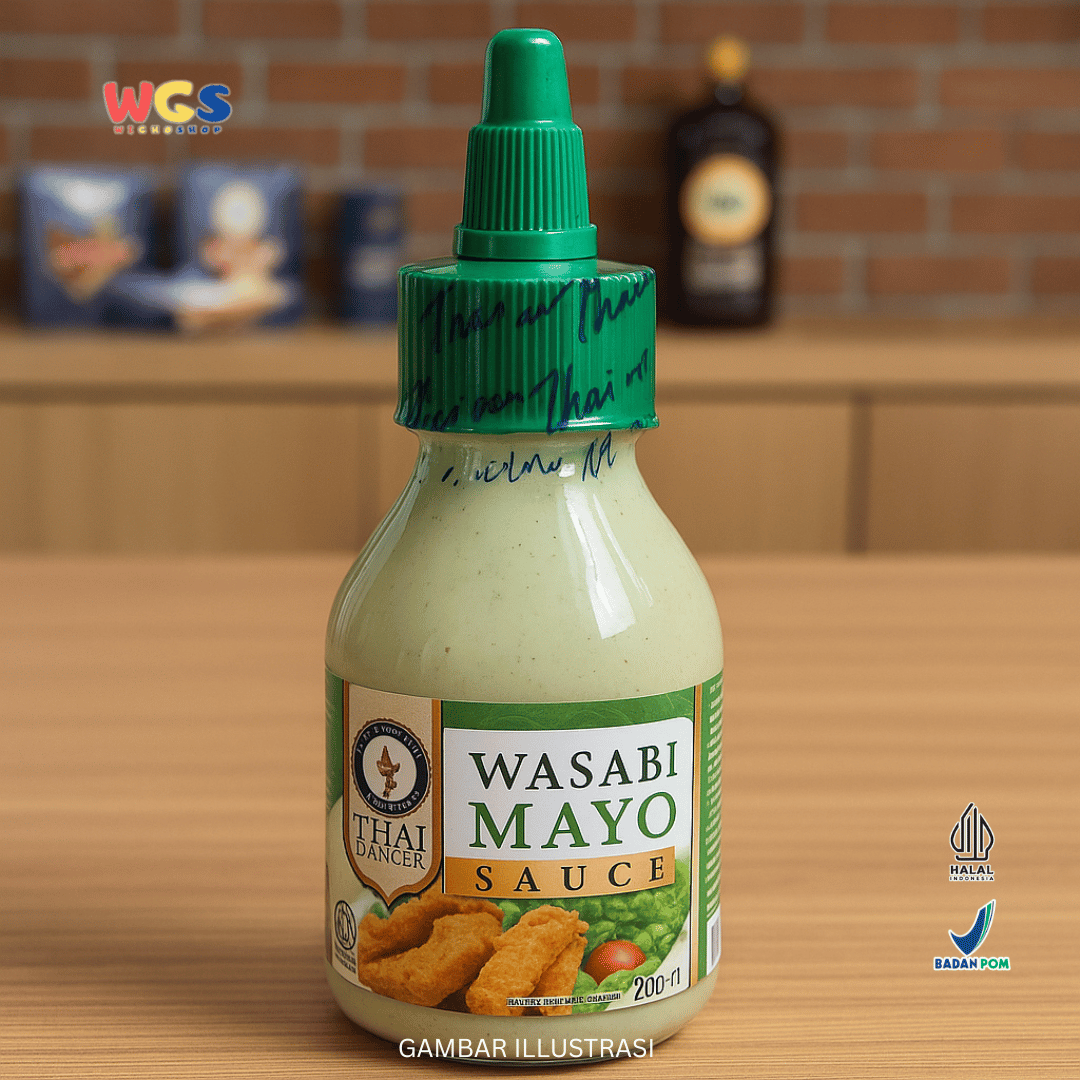 Thai Dancer Wasabi Mayo Sauce 200 ml – Saus Mayo Pedas Wasabi Serbaguna