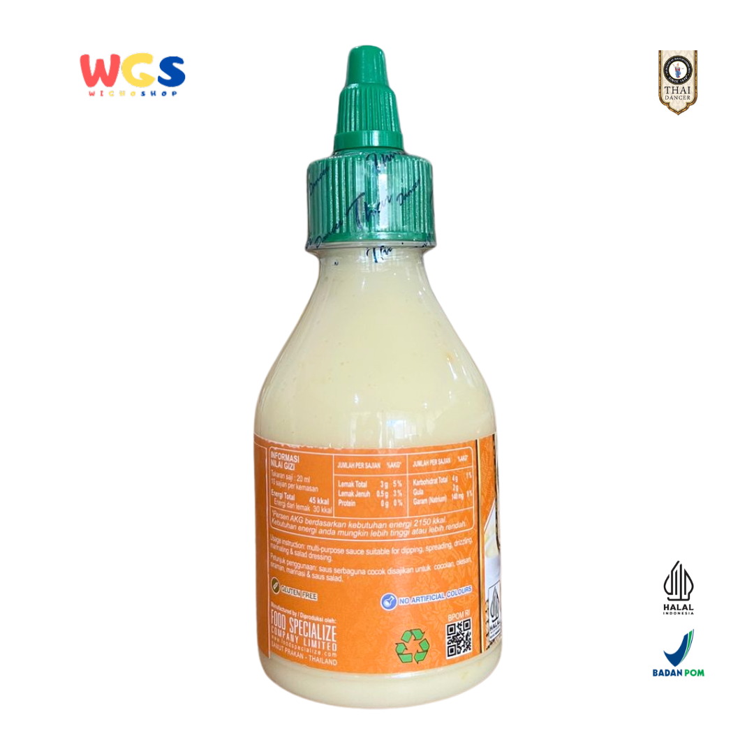 Thai Dancer Yuzu Mayo Sauce 200ml – Saus Mayones Rasa Jeruk Segar