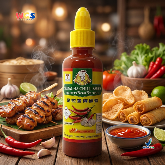 Thai Boy Sriracha Chilli Sauce 285g - Saus Sambal Sriracha Thailand Medium Hot Cocolan Masak