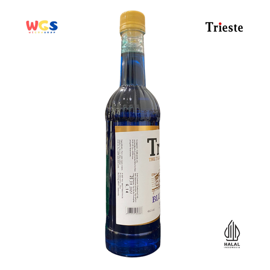 Trieste Syrup Premium Blueberry Flavor 650ml – Fresh Blueberry Flavored Syrup for Drinks & Desserts
