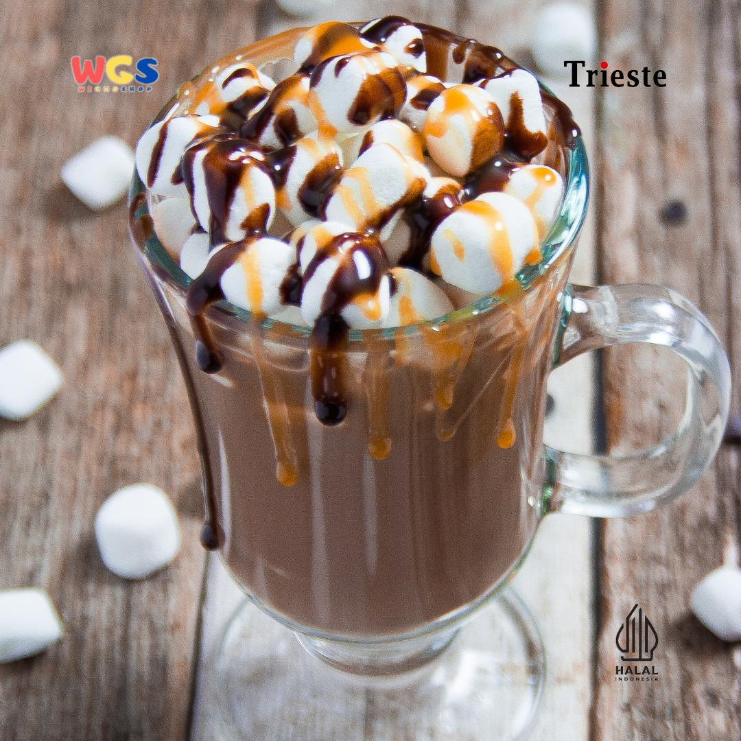 Trieste Syrup Premium Chocolate Flavor 650ml – Delicious Chocolate Syrup for Drinks & Desserts