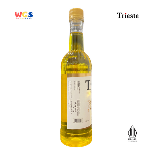 Trieste Lemon Flavor Premium Syrup 650ml – Lemon Flavored Syrup for Drinks & Desserts
