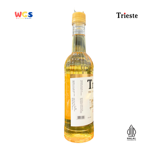 Trieste Syrup Lychee Premium Flavor 650ml - Halal MUI - Trendy Drink Syrup - Boba - Bubble Tea