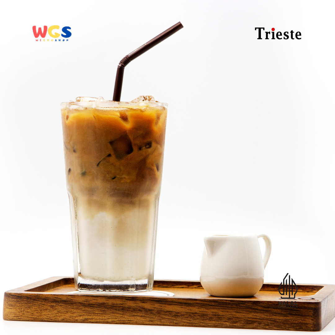 Trieste Roasted Hazelnut Flavor Syrup Premium 650ml - Halal MUI - Trendy Drink - Bubble Tea
