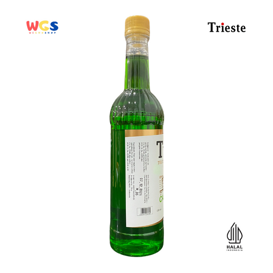 Trieste Syrup Premium Melon (Cantaloupe) Flavour 650ml – Sirup untuk Minuman & Topping Kreasi