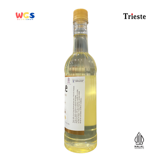 Trieste Syrup Lemongrass Premium Flavor 650ml - Premium Lemongrass Syrup with Authentic Flavor