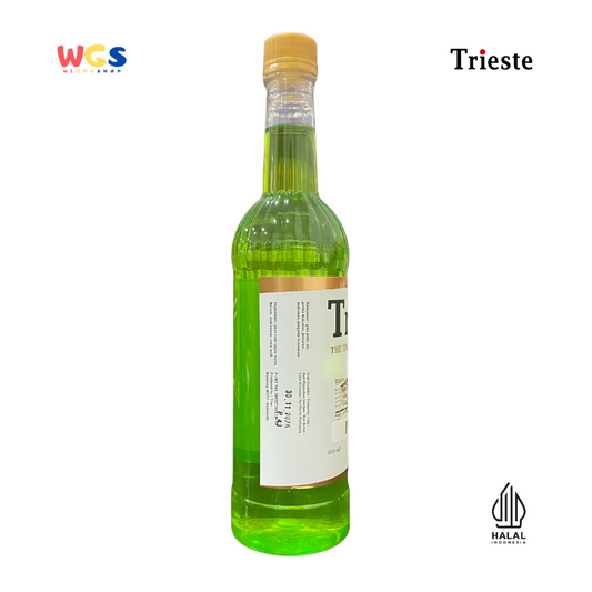 Trieste Syrup Premium Pistachio Flavour 650ml – Sirup Rasa Pistachio Lembut untuk Minuman & Dessert