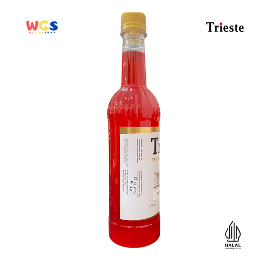 Trieste Syrup Premium Wild Rose Flavor 650ml – Fragrant & Elegant Wild Rose Flavored Syrup for Drinks