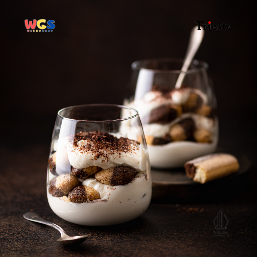 Trieste Syrup Premium Tiramisu Flavor 650ml – Smooth Tiramisu Flavored Syrup for Drinks & Desserts