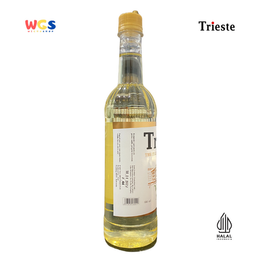 Trieste Syrup Premium Vanilla Flavor 650ml – Smooth Vanilla Flavored Syrup for Drinks & Desserts