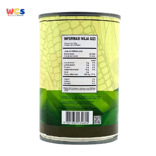 Wilmond Cream Style Corn 410g – Jagung Manis Dalam Krim, Lezat dan Praktis