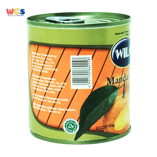 Wilmond Mandarin Orange in Syrup 312g – Jeruk Mandarin dalam Sirup Manis, Segar dan Lezat