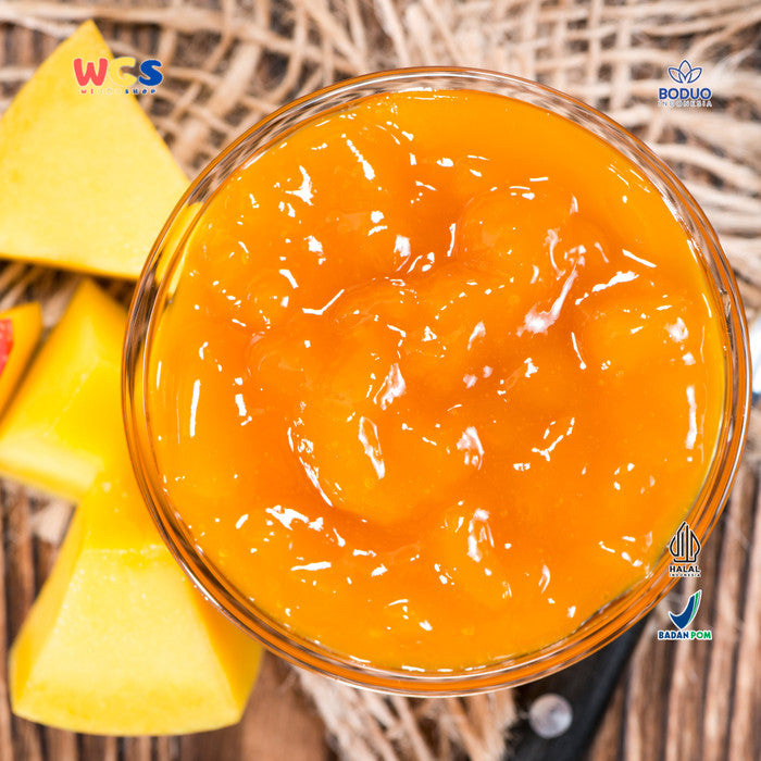 BODUO Mango Flavored Puree Jam 2.1L – Puree Selai Mangga Berkualitas Premium