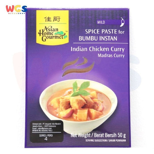 Asian Home Gourmet AHG - Indian Chicken Curry 50 gr - Madras Curry