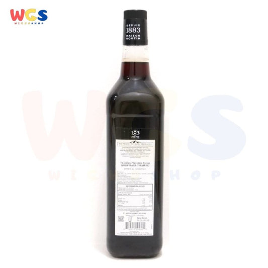 1883 Maison Routin Syrup France Tiramisu Flavored 1 ltr - 33.8 fl oz