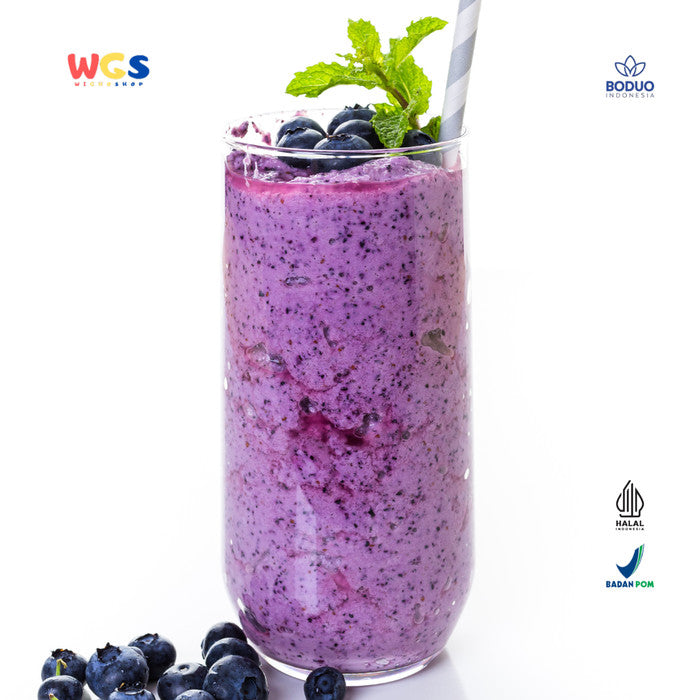 BODUO Blueberry Flavored Puree Jam 2.1L – Selai Blueberry Premium dengan Tekstur Lembut
