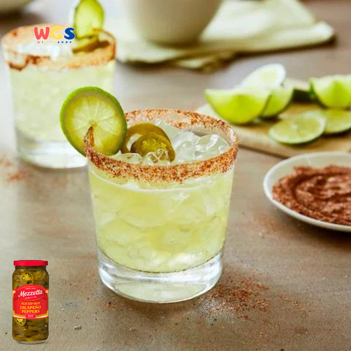 Mezzetta Sliced Hot Jalapeno Peppers 473ml