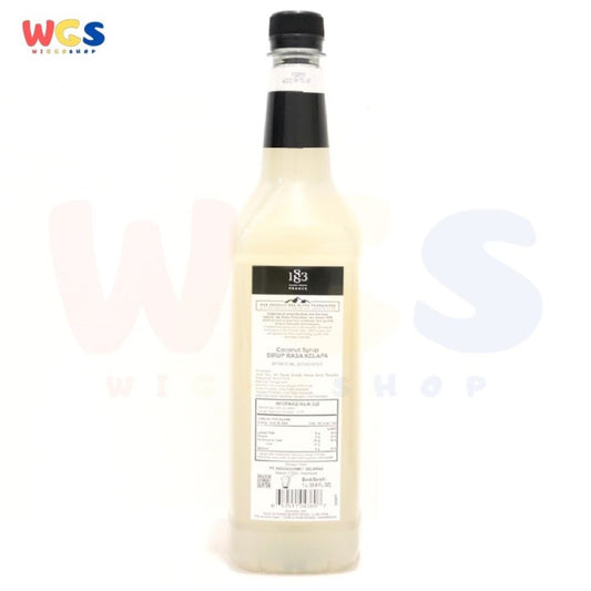 1883 Maison Routin France Syrup Coconut Flavored 1 ltr - 33.8 fl oz