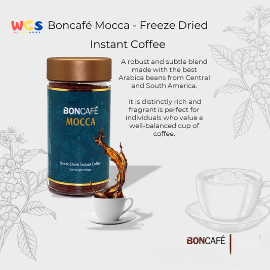 BONCAFE Mocca Freeze Dried Instant Coffee 100g - Instant Coffee