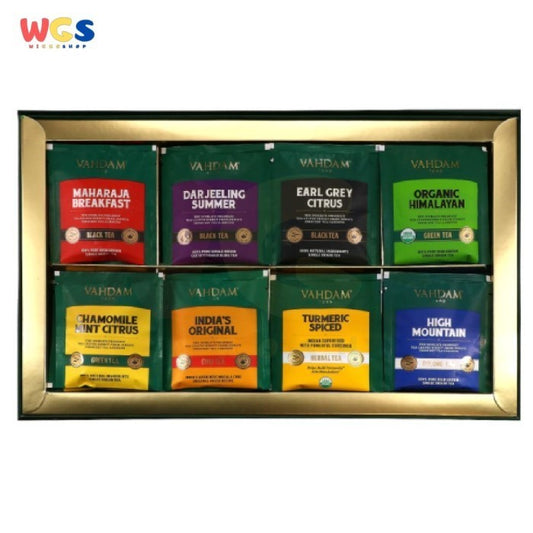 Vahdam Teas Founder's Select Assorted Teas 40 Tea Bags, 2.82 oz 80g
