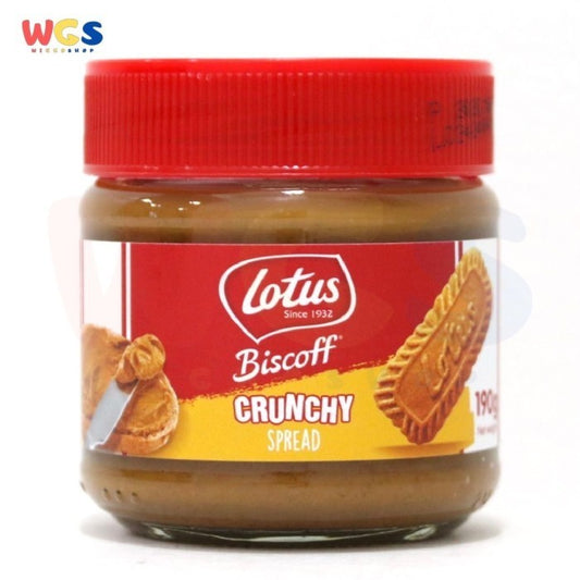 Selai Lotus Biscoff Spread Crunchy 190G