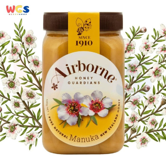 Airborne Honey Guardians Pure Natural Manuka New Zealand Honey 500g