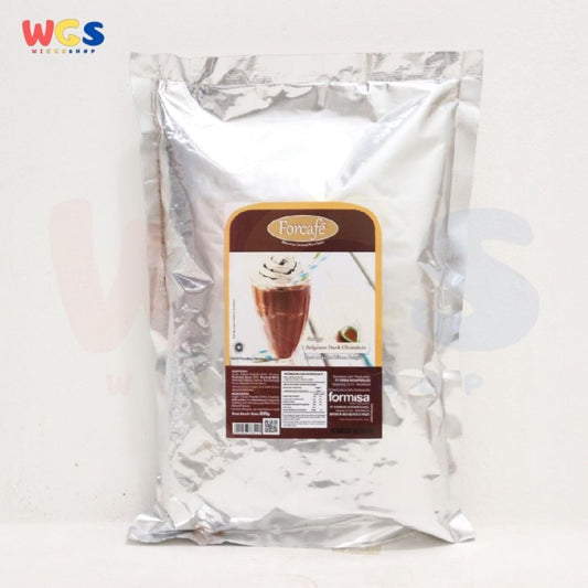 Forcafe Belgium Dark Chocolate Flavor Drink Powder 800g