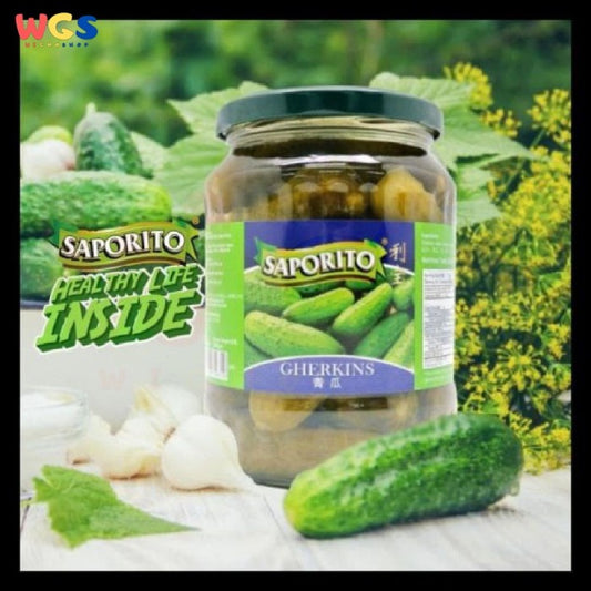 Saporito Gherkins - Acar Timun - 670 gr