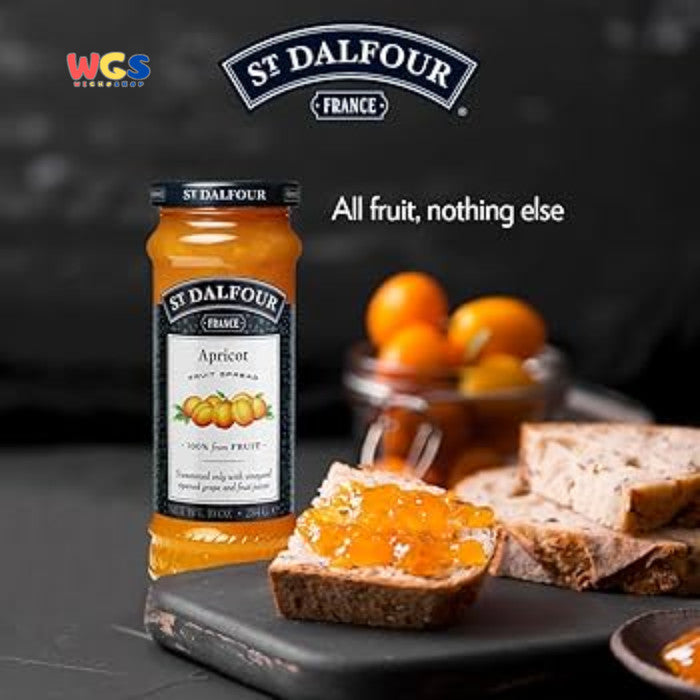 St. Dalfour Apricot Fruit Spread 284g - Apricot Fruit Spread