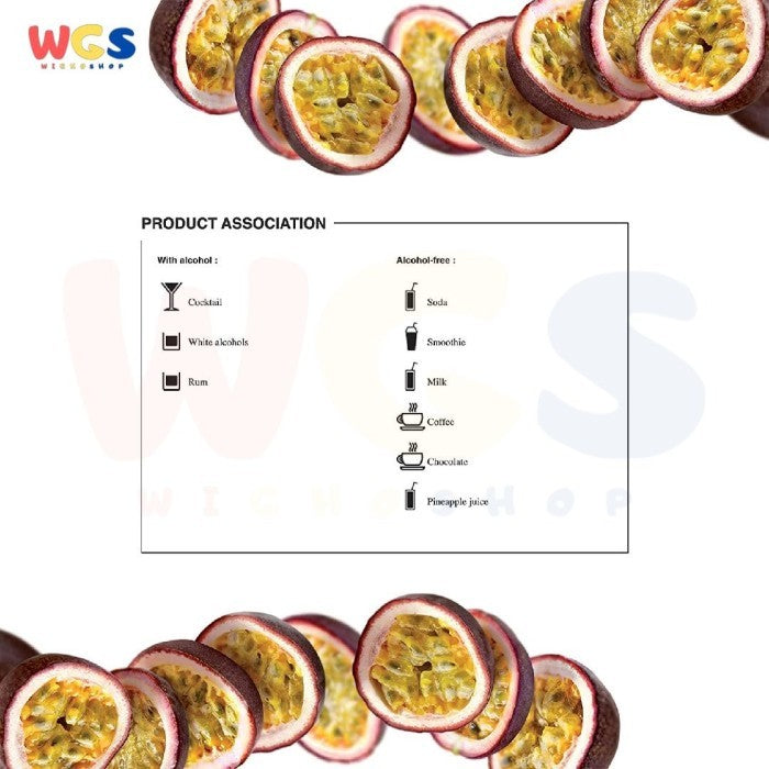 1883 Maison Routin France Syrup Passion Fruit Flavored 1 ltr - 33.8 fl oz