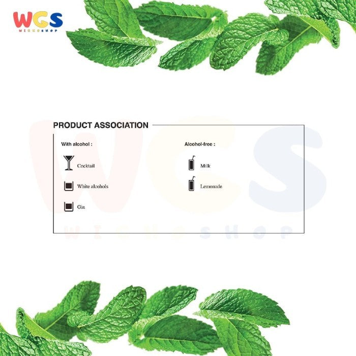 1883 Maison Routin France Syrup Green Mint Flavored 1 ltr - 33.8 fl oz