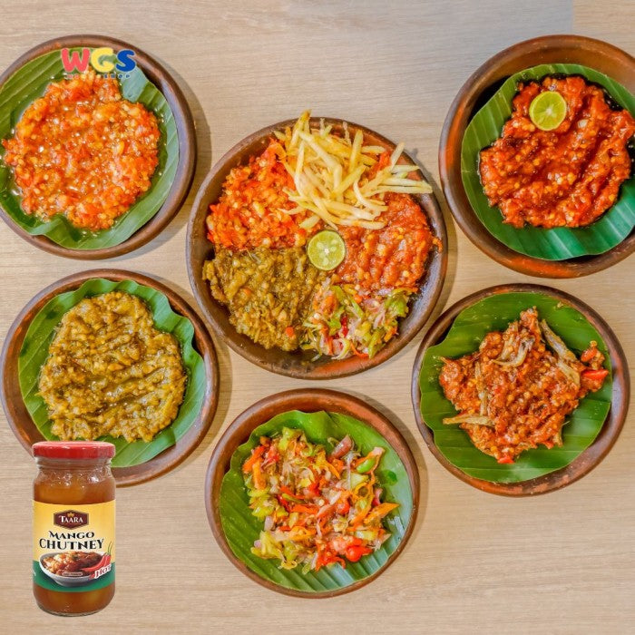 TAARA Indian Seasoning Hot Mango Chutney Sauce 250g - Spicy Mango Sauce
