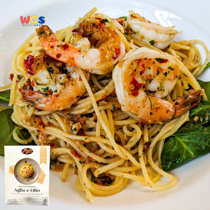 Jay's Kitchen Aglio e Olio Pasta Seasoning Spices & Herbs Blend 30g - Garlic Pasta Seasoning